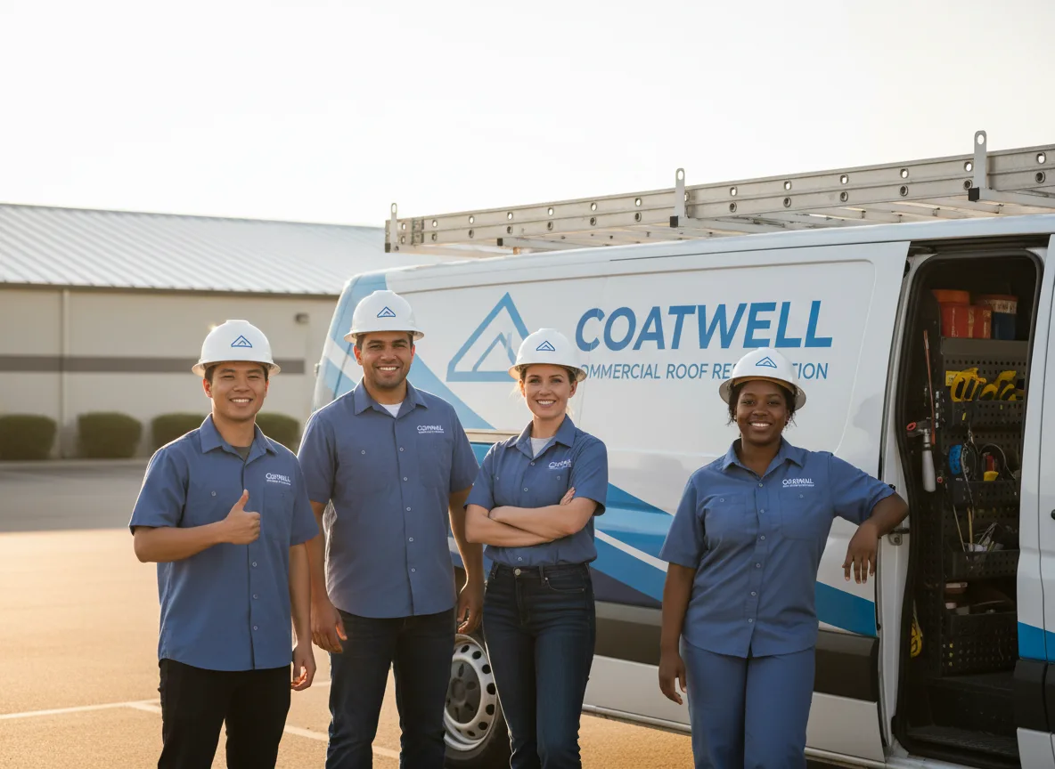 Commercial roof coating company in Hayfield, MN